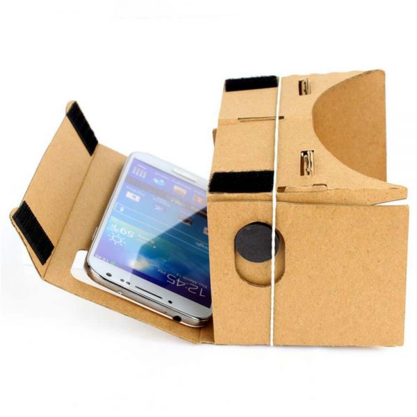 AyeBeau Google Cardboard Cardbord Lnette Video 3 D Gerceklik Smartphone