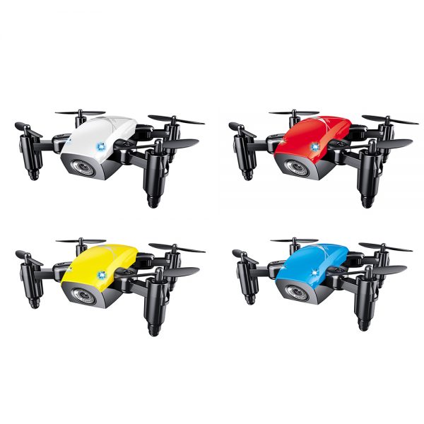 S9HW Mini Drone With Camera S9 No Camera RC Helicopter Foldable Drones Altitude Hold RC Quadcopter WiFi FPV Pocket Dron VS CX10W