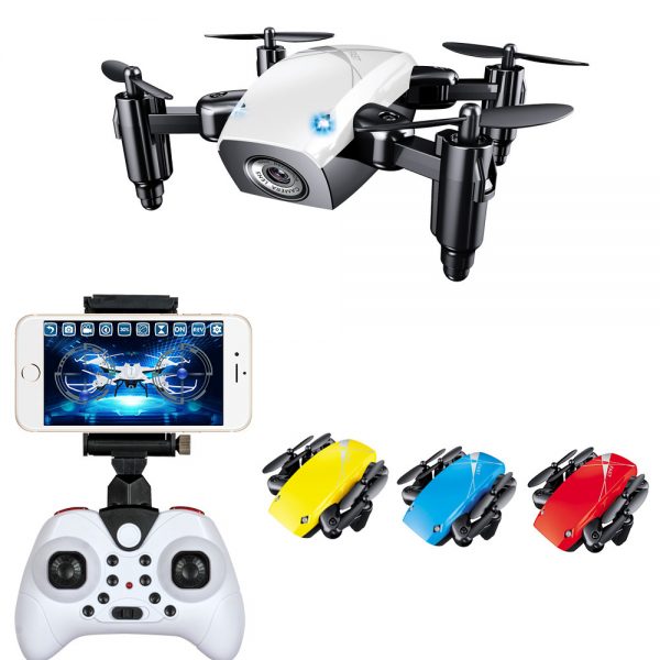 WIFI FPV Mini Drone with Camera 2.4G 4CH 6-axis RC Quadcopter Nano Drone RC WIFI FPV Drone Phone Control Toy